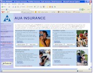 Click to open AUA home page in new window
